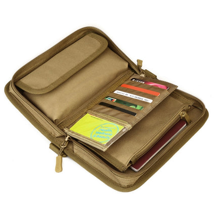 Outdoor Travel Passport Wallet 6 Inch Mobile Phone Bag(Black)-garmade.com