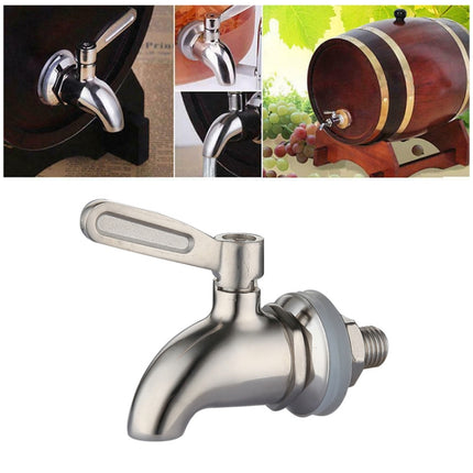 Drink Dispenser Beverage Wine Barrel Tap Spigot Stainless Steel Coffee Juice Faucet-garmade.com