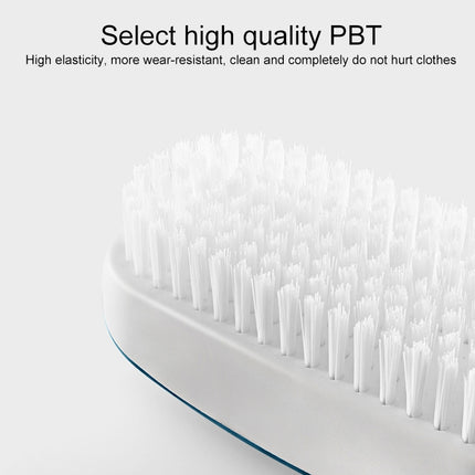 Household Soft Hair Decontamination Shoe Brush Colorful Cleaning Laundry Brush(Blue)-garmade.com