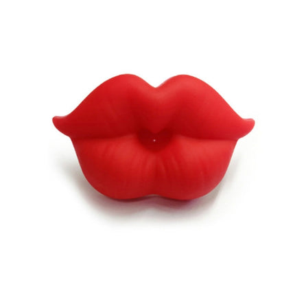3 PCS Newborn Pacifier Red Lips Dummy Pacifiers Funny Silicone Baby Nipples Teether Soothers Pacifier(Red)-garmade.com