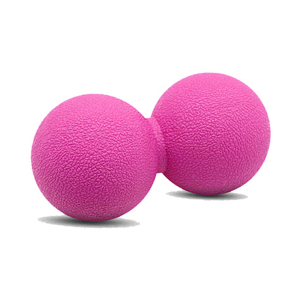 Silicone Elastic Fitness Massage Ball Yaga Ball(Rose Red)-garmade.com