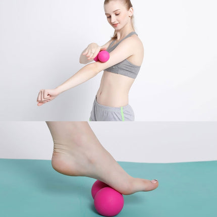 Silicone Elastic Fitness Massage Ball Yaga Ball(Green)-garmade.com