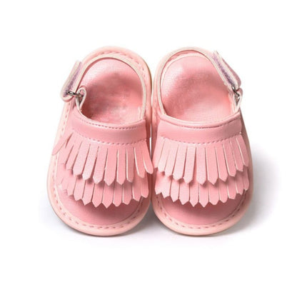 Casual Fashion PU Fringed Baby Sandals, Size:11cm/76g(Gold)-garmade.com