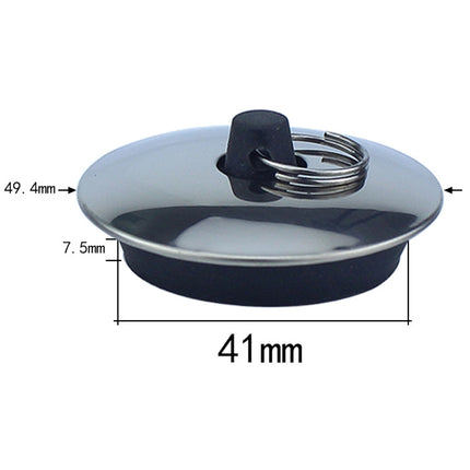 3 PCS Sink Rubber Plug Wash Basin Bathtub Plug Mop Pool Laundry Pool Blocking Plug, Specification:M-garmade.com