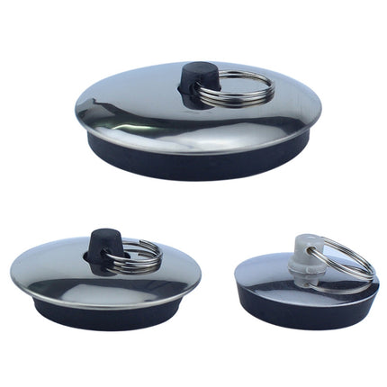 3 PCS Sink Rubber Plug Wash Basin Bathtub Plug Mop Pool Laundry Pool Blocking Plug, Specification:M-garmade.com