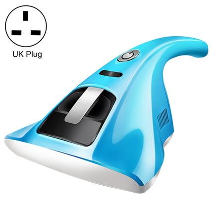 Anti-Dust Mites UV Vacuum Cleaner Household Handheld UV Vacuum Cleaner,Anti-Bacterial Portable with Hight Efficiency, Plug:UK Plug(Blue)-garmade.com