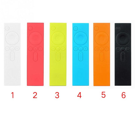 6 PCS Soft Silicone TPU Protective Case Remote Rubber Cover Case for Xiaomi Remote Control I Mi TV Box(Green)-garmade.com