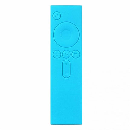6 PCS Soft Silicone TPU Protective Case Remote Rubber Cover Case for Xiaomi Remote Control I Mi TV Box(Blue)-garmade.com