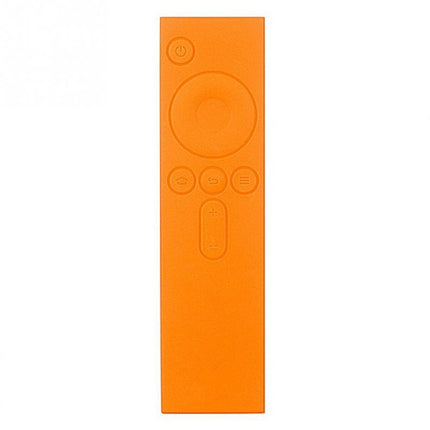 6 PCS Soft Silicone TPU Protective Case Remote Rubber Cover Case for Xiaomi Remote Control I Mi TV Box(Orange)-garmade.com