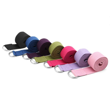 Dance Belt Yoga Stretch Belt Stretching Training Auxiliary Belt, Random Color Delivery(180 x 3.8cm)-garmade.com