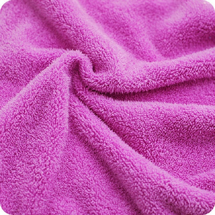 5 PCS Fruit Pattern Bathroom Kitchen Hanging Coral Fleece Absorbent Cloth Towels Random Color Delivery-garmade.com