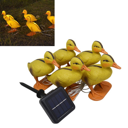 Solar Power Duck Outdoor Courtyard Decoration Lamp-garmade.com