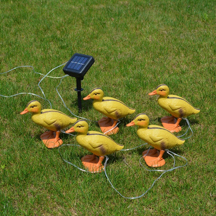 Solar Power Duck Outdoor Courtyard Decoration Lamp-garmade.com