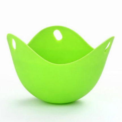 Silicone Egg Cooker Egg Bracket Kitchen Tools Pancake Cookware Bakeware Steam Eggs Plate Tray Green-garmade.com