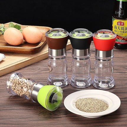 Multi-Function Seasoning Tank Kitchen Gadget Manual Creative Pepper Grinder(Black)-garmade.com