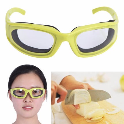 Kitchen Accessories Onion Goggles Barbecue Safety Glasses Eyes Protector(Green)-garmade.com