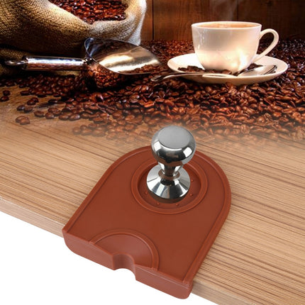 2 PCS Pressure Pad Non-slip Filling Corner Coffee Pad, Size:Small 12.5×14cm(Brown)-garmade.com