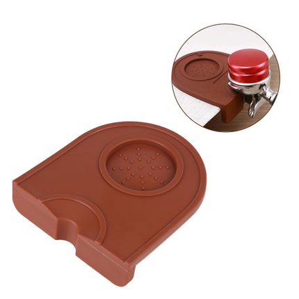 2 PCS Pressure Pad Non-slip Filling Corner Coffee Pad, Size:Small 12.5×14cm(Brown)-garmade.com
