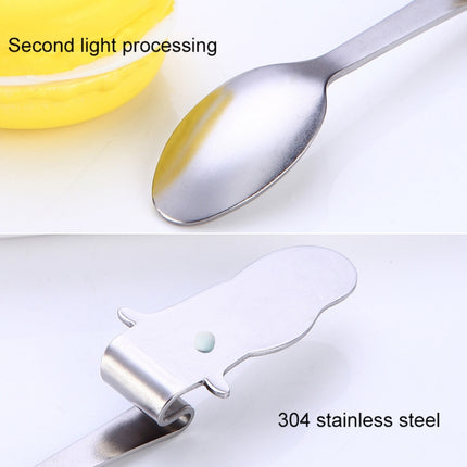 Creative Coffee Spoon Mermaid Shape Handle Spoons Flatware Drinking Tools, Color:Gold-garmade.com