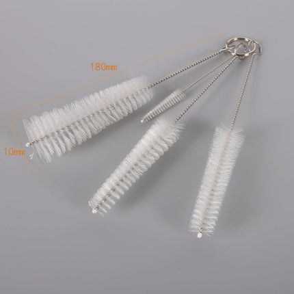 2 Sets Stainless Steel Wash Pipe Straw Brush Cleaner-garmade.com
