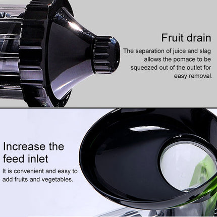 Multifunction Home Manual Juicer Apple Orange Wheatgrass Portable DIY Juicer(Green)-garmade.com