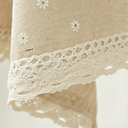 Lace Tablecloth Coffee Table Multifunctional Cover Towel, Size:90x140cm-garmade.com