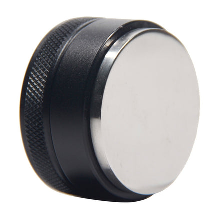 Macaron Stainless Steel Coffee Powder Flat Powder Filling Device, Specification:Flat(Black)-garmade.com
