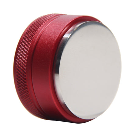 Macaron Stainless Steel Coffee Powder Flat Powder Filling Device, Specification:Flat(Red)-garmade.com