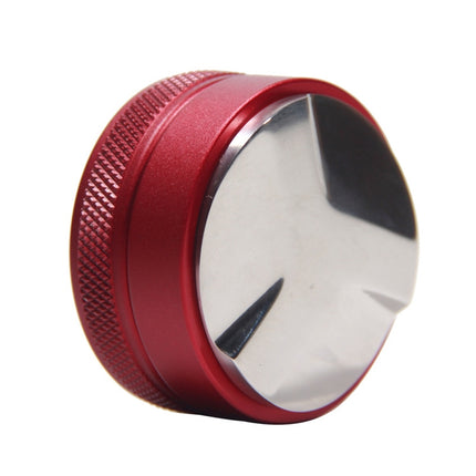 Macaron Stainless Steel Coffee Powder Flat Powder Filling Device, Specification:Three Pulp(Red)-garmade.com