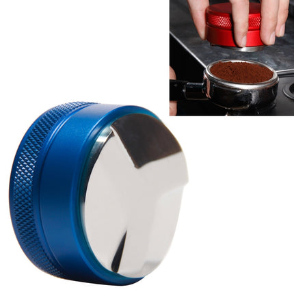 Macaron Stainless Steel Coffee Powder Flat Powder Filling Device, Specification:Three Pulp(Blue)-garmade.com