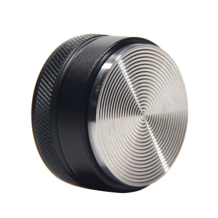 Macaron Stainless Steel Coffee Powder Flat Powder Filling Device, Specification:Thread(Black)-garmade.com