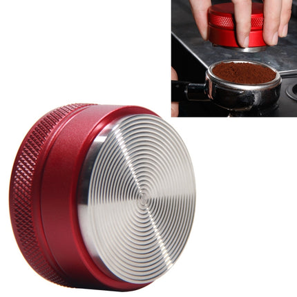 Macaron Stainless Steel Coffee Powder Flat Powder Filling Device, Specification:Thread(Red)-garmade.com