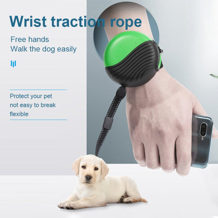 3m Automatic Retractable Wrist-style Pet Nylon Leash(White)-garmade.com