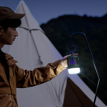 Naturehike NH20ZM003 Multi-functional Mosquito Killer Outdoor Super Bright USB Rechargeable LED Tent Camp Light(Green)-garmade.com