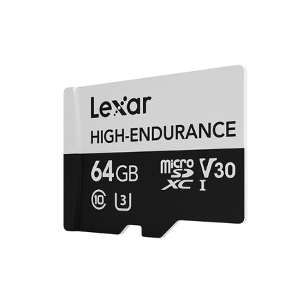 Lexar MicroSDHC 64GB High-endurance Memory Card Driving Recorder Security Monitoring TF Card Video Card-garmade.com