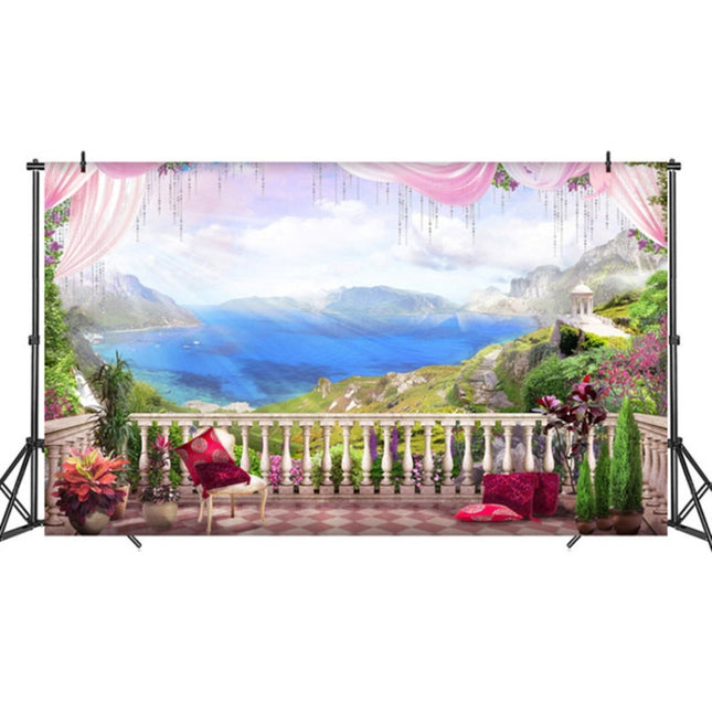 3m x 1.8m Scenery Seamless Party Photo Selfie Photography Background Cloth(KF01)-garmade.com