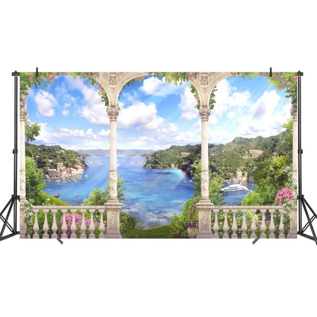 3m x 1.8m Scenery Seamless Party Photo Selfie Photography Background Cloth(KF03)-garmade.com