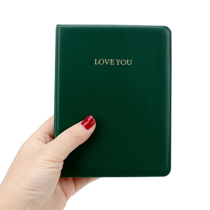 LOVEYOU Words Cover Standard Mini Photo Album Book, Specification:3 inch 64 Sheets(Pink)-garmade.com