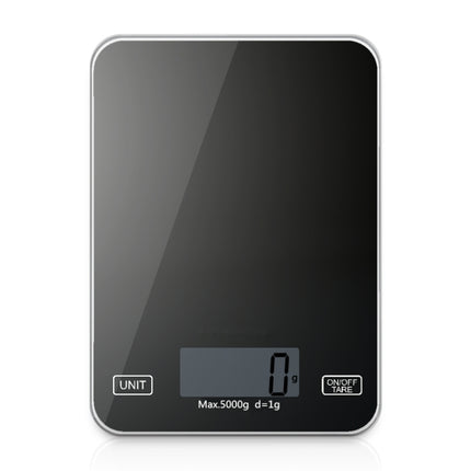 Mini Small 5kg / 1g Kitchen Digital Electronic Scale(Black)-garmade.com