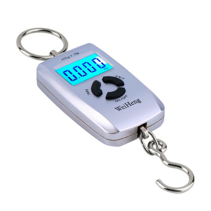 45kg x 10g High Precision LCD Portable Digital Backlight Electronic Portable Scale Random Color Delivery-garmade.com