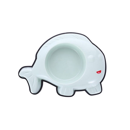 Pet Bowl Multicolor Cartoon Fish Mouth Type Dogs and Cats Durable Non-slip Anti-fall Food Utensils Pet Supplies(Blue)-garmade.com