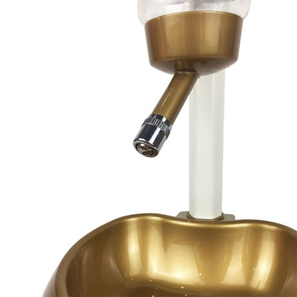 Liftable Automatic Drinking Fountain Pet Bowl Feeder Supplies(Gold)-garmade.com