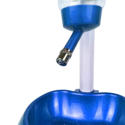 Liftable Automatic Drinking Fountain Pet Bowl Feeder Supplies(Blue)-garmade.com