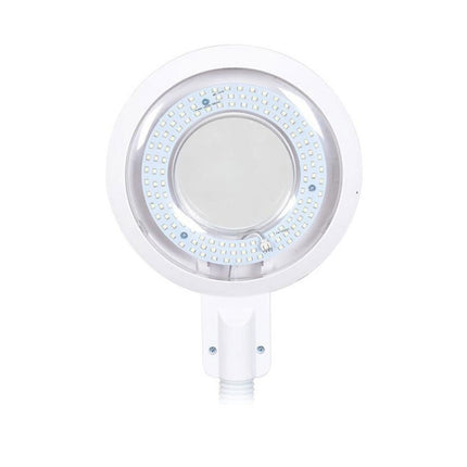 LED Shadowless Floor Lamp Beauty Lamp Touch Screen Nail Pattern Eyebrow, CN Plug(White)-garmade.com
