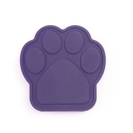Pet Silicone Fixed Suction Cup Bowl Slow Eating Divert Attention Bath Products(Purple)-garmade.com