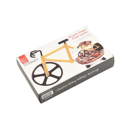 Stainless Steel Bicycle Pizza Cutter Knife Cake Cutter Creative Hob Random Color Delivery-garmade.com