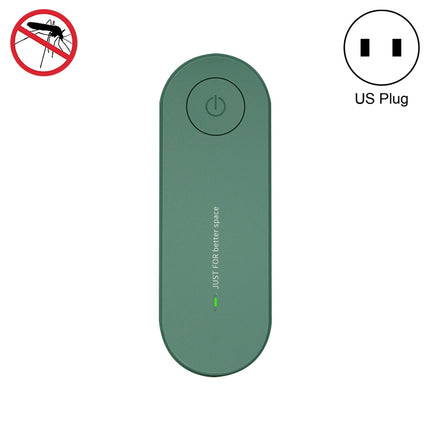 Ultrasonic Mosquito Repellent Electronic Mosquito Killer, Plug Type:US Plug(Green)-garmade.com
