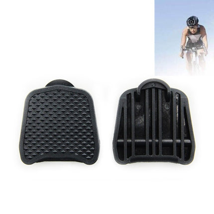 1 Pair Richy Road Bike Lock Pedal To Flat Pedal Converter Is Suitable For SPD / LOOK Road Pedal Lock, Style:KEO(Black)-garmade.com