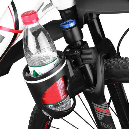 Bicycle Road Bike Water Bottle Holder Mountain Bike Cup Holder, Size:One Size(Black)-garmade.com