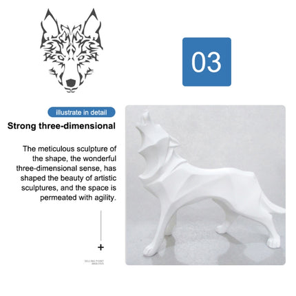 Nordic Animal Resin Handicraft Ornament(White)-garmade.com